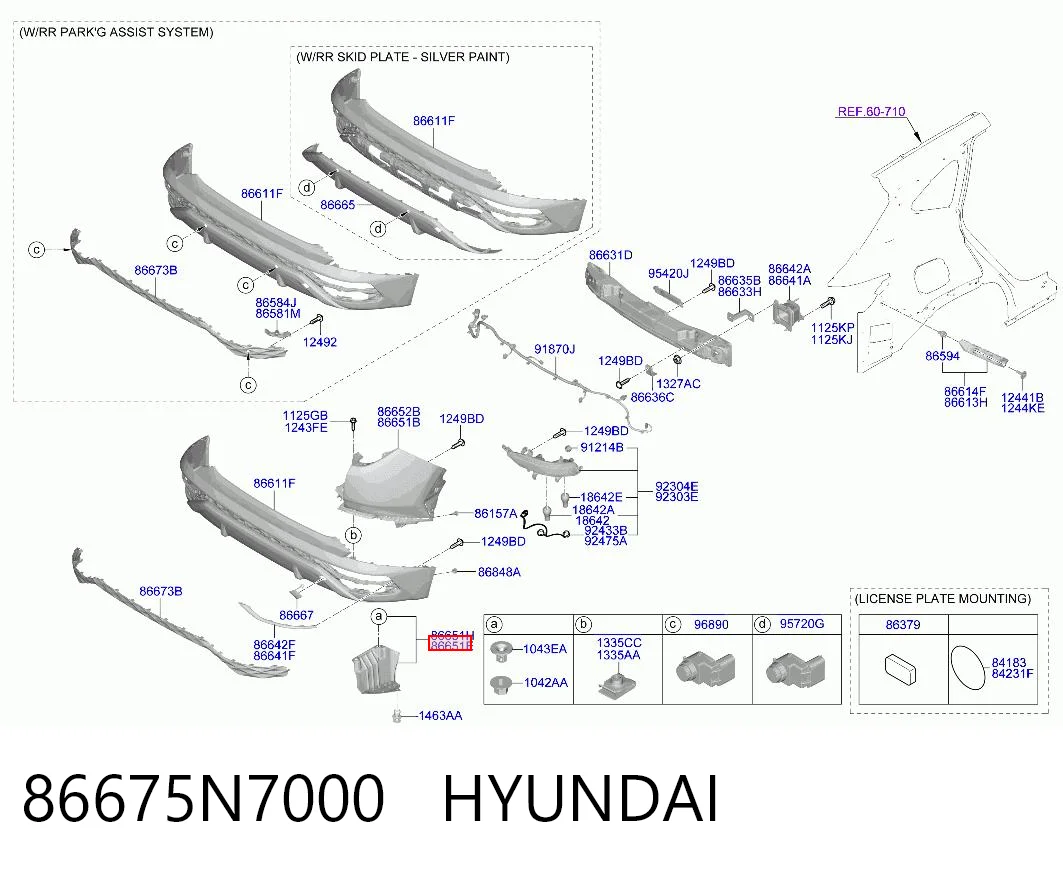 86675N7000 Hyundai/Kia