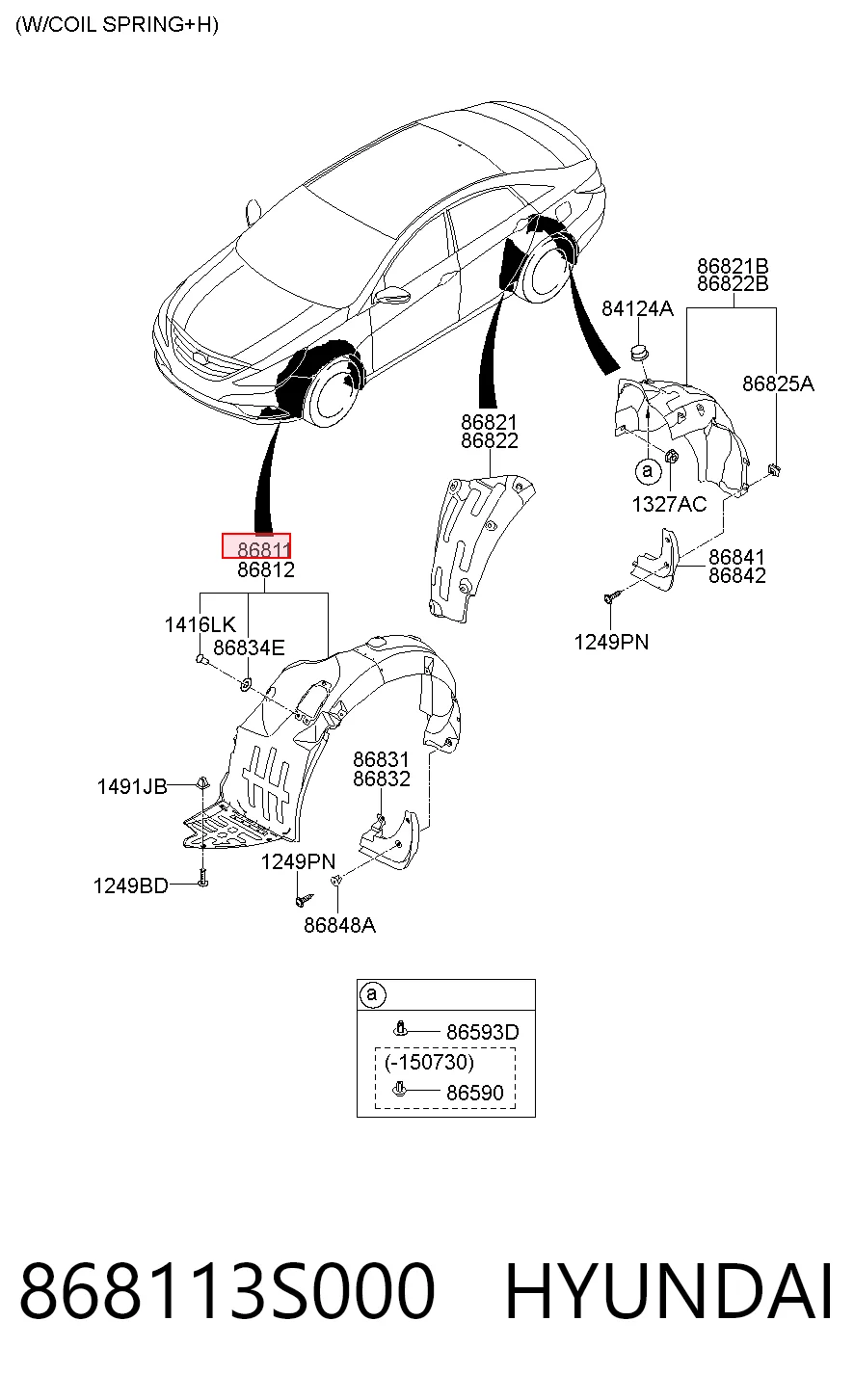 868113S000 Hyundai/Kia