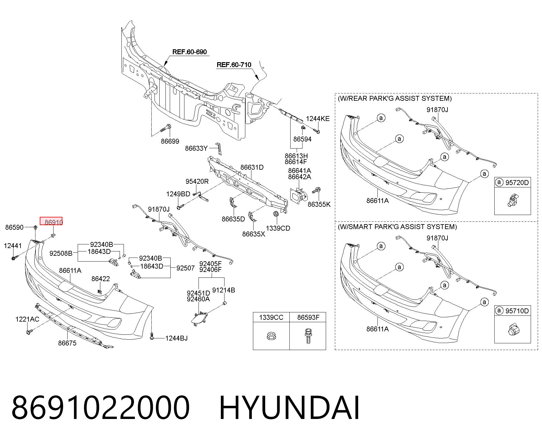 8691022000 Hyundai/Kia 