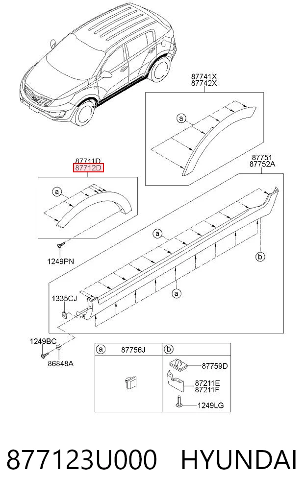 877123U000 Hyundai/Kia
