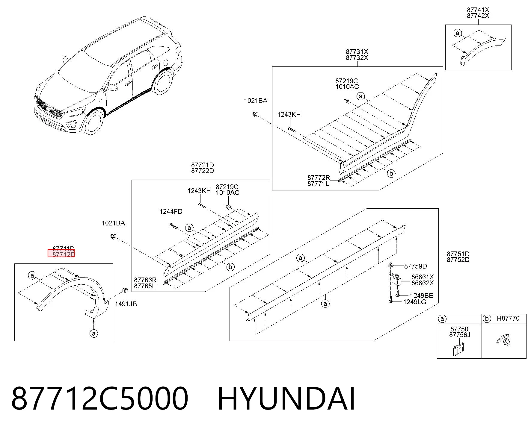 87712C5000 Hyundai/Kia