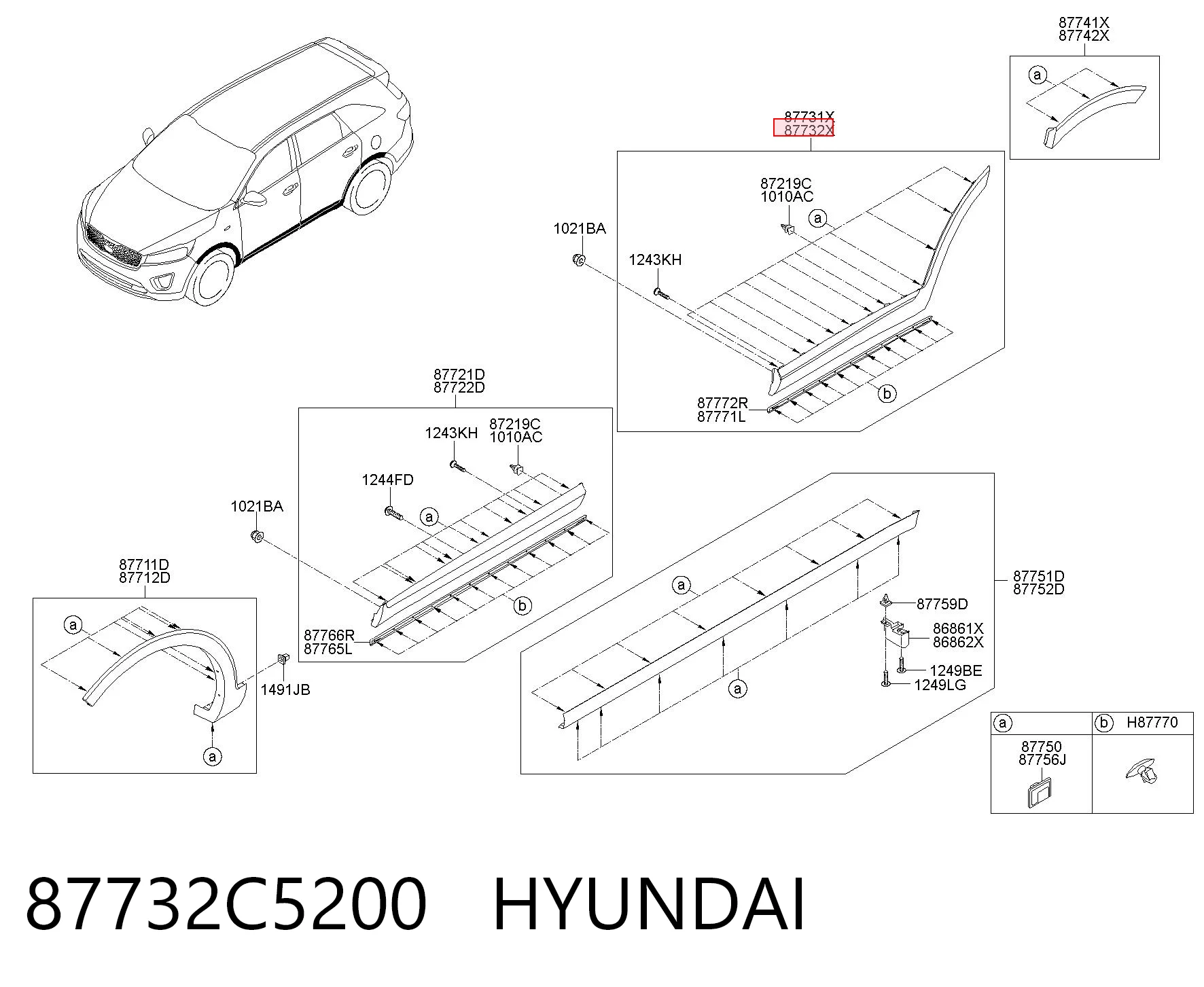 87732C5200 Hyundai/Kia
