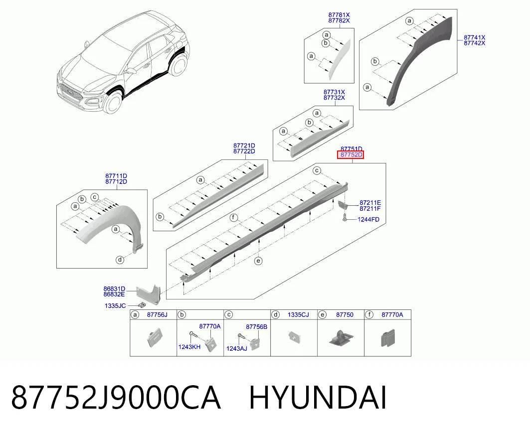 87752J9000CA Hyundai/Kia