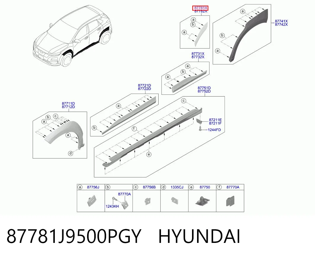 87781J9500PGY Hyundai/Kia