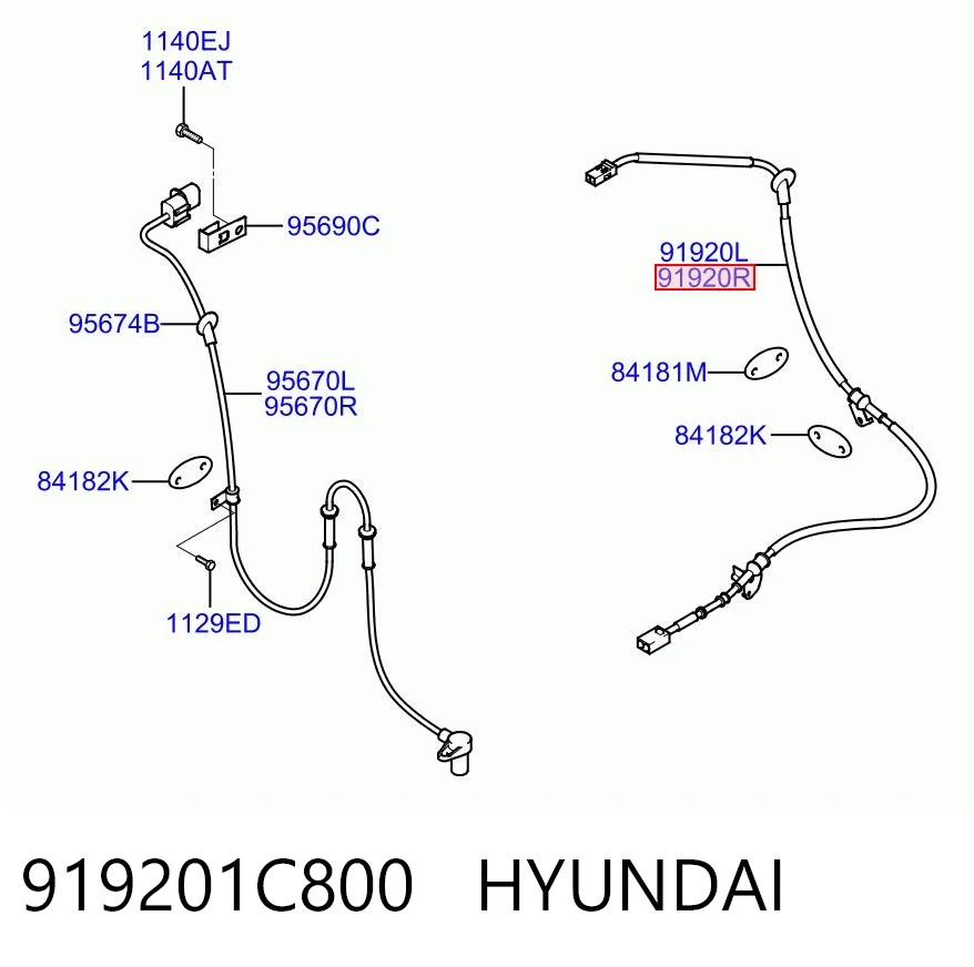 919201C800 Hyundai/Kia