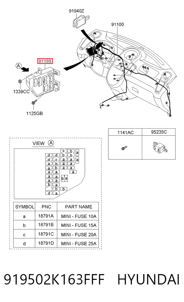 Unidade de dispositivos de segurança KIA Soul I AM ao melhor preço