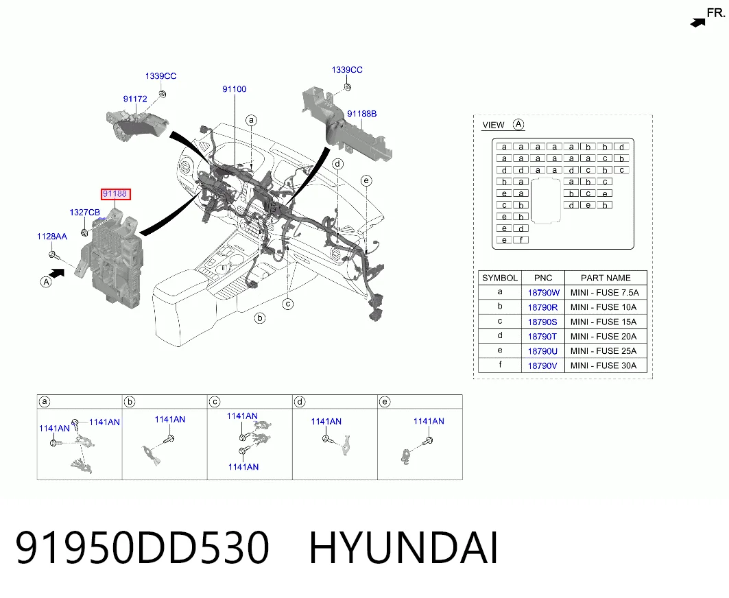 Unidade de dispositivos de segurança Hyundai KONA OS ao melhor preço