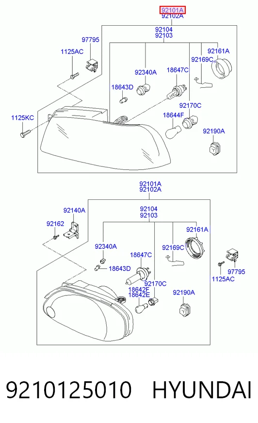 Compre Luz esquerda Hyundai Accent 2