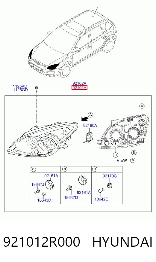 921012R000 Hyundai/Kia
