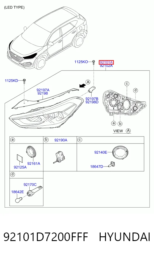 92101D7200FFF Hyundai/Kia