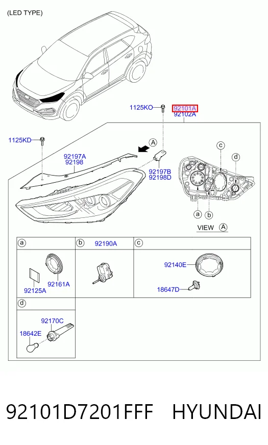 92101D7201FFF Hyundai/Kia