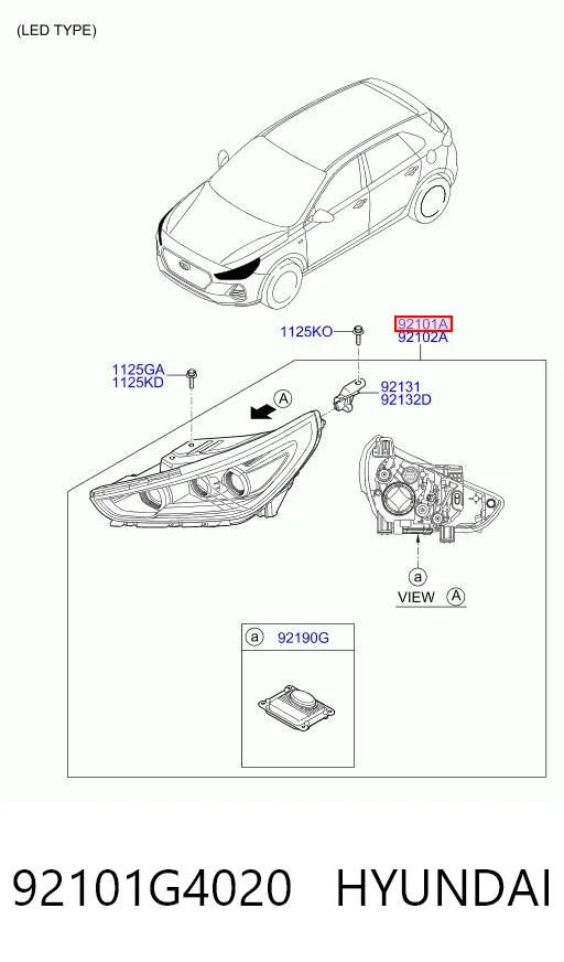 92101G4020 Hyundai/Kia