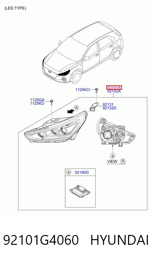 92101G4060 Hyundai/Kia