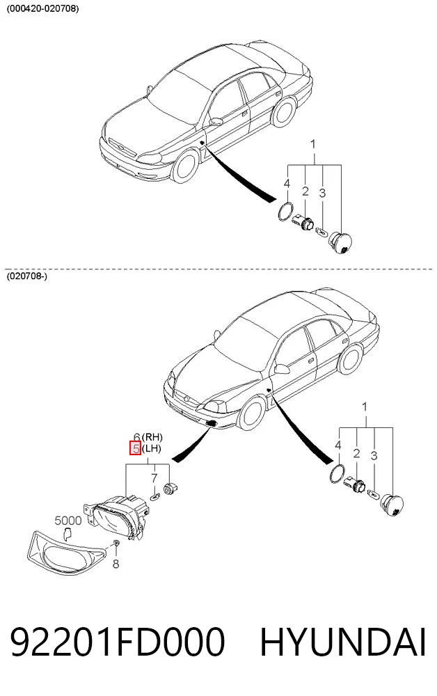 92201FD000 Hyundai/Kia