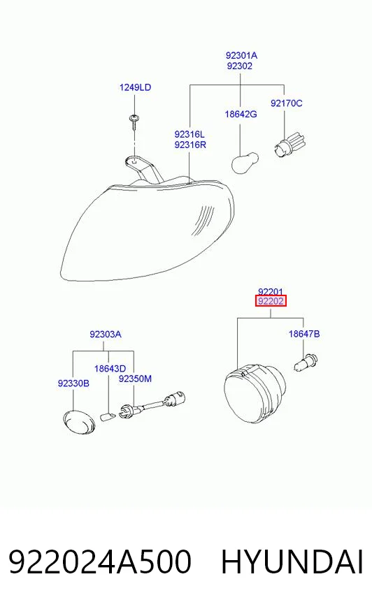 922024A500 Hyundai/Kia