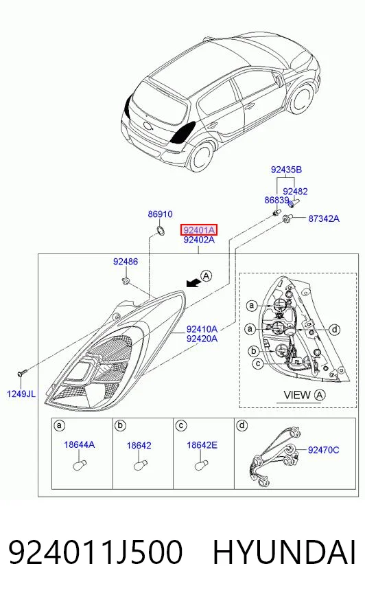 924011J500 Hyundai/Kia