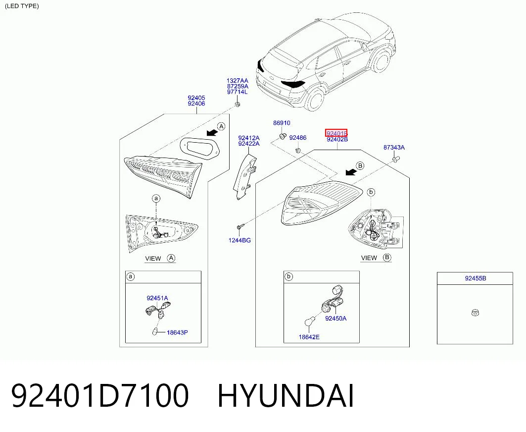 92401D7100 Hyundai/Kia