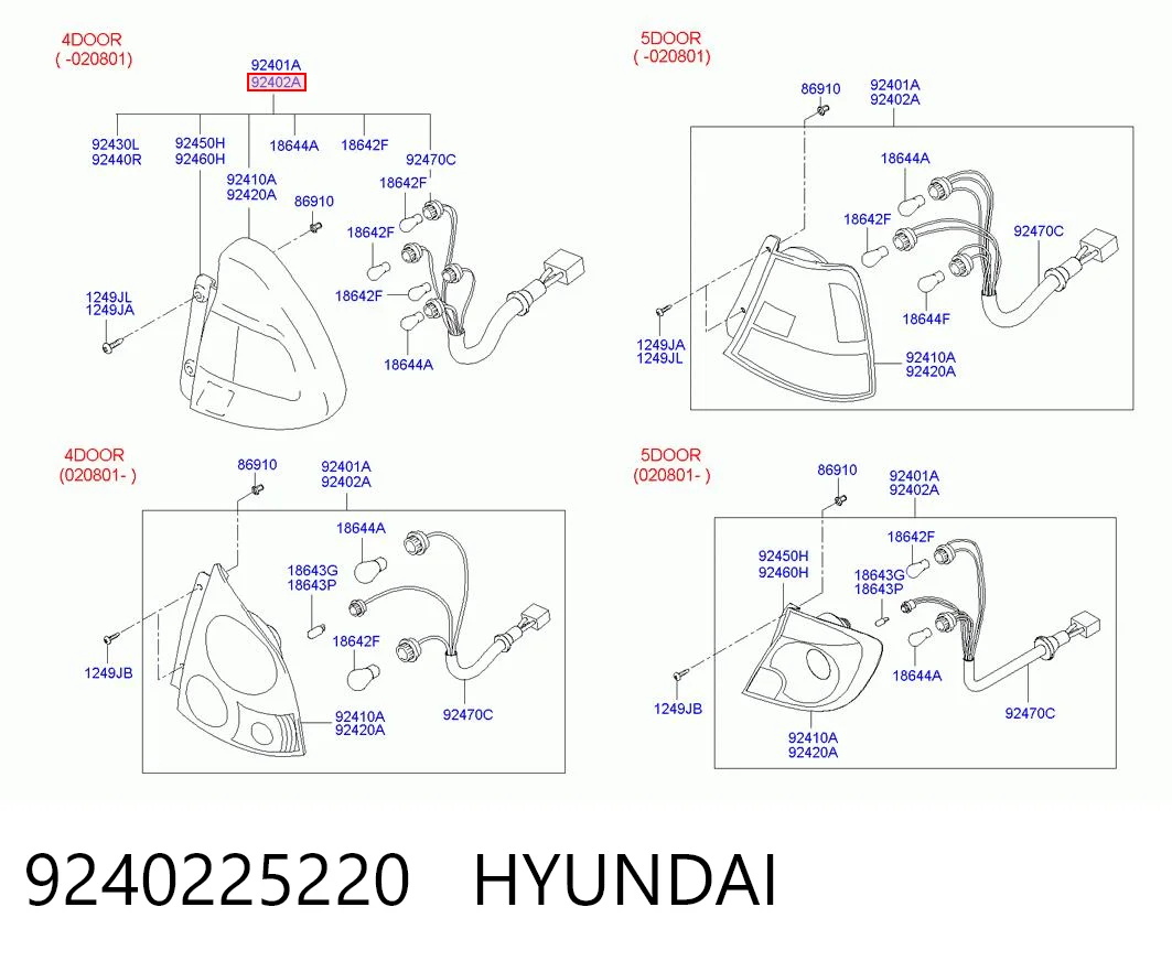 9240225220 Hyundai/Kia