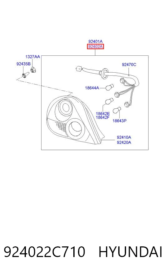 924022C710 Hyundai/Kia