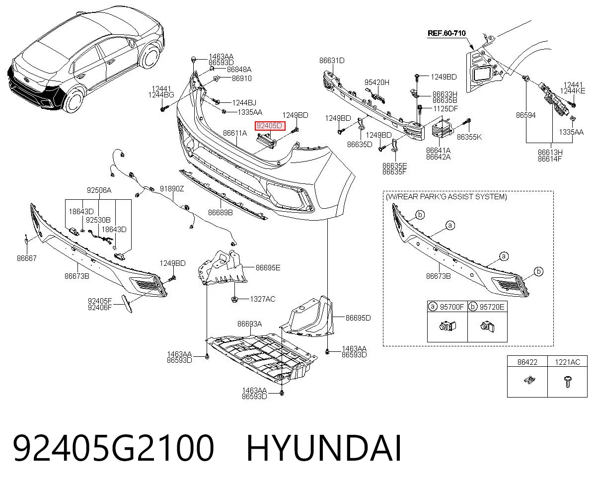 92405G2100 Hyundai/Kia
