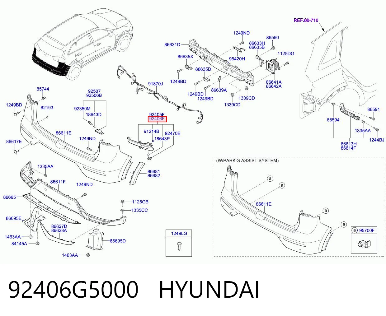 92406G5000 Hyundai/Kia