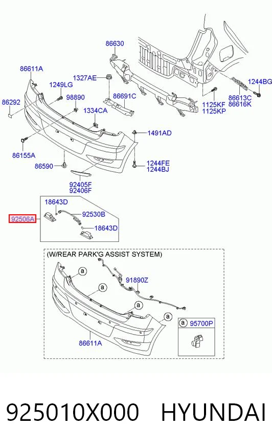 925010X000 Hyundai/Kia