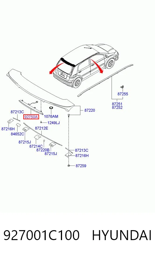 927001C100 Hyundai/Kia