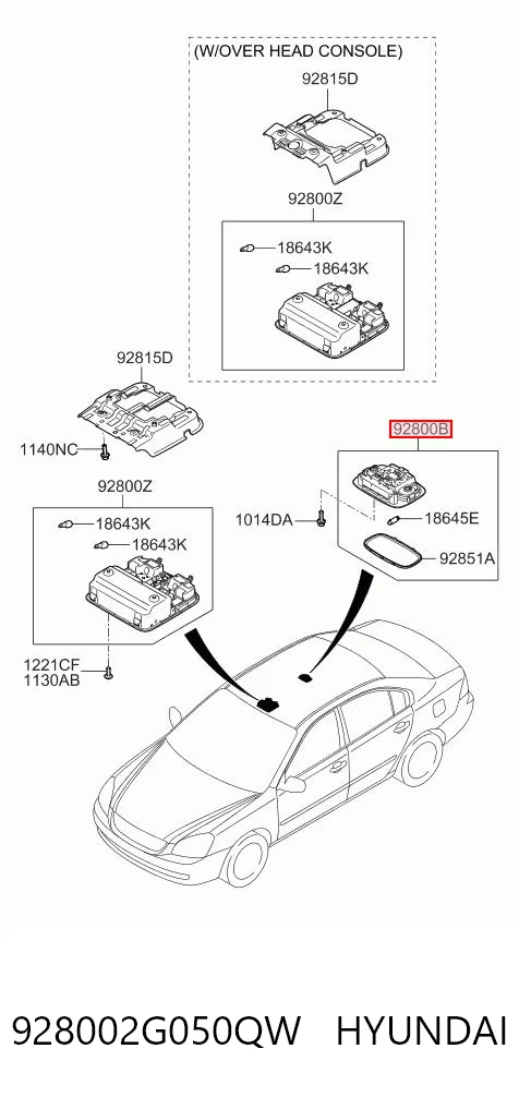 928002G050QW Hyundai/Kia
