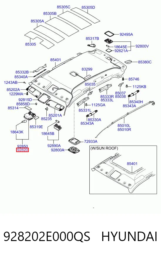 928202E000QS Hyundai/Kia 