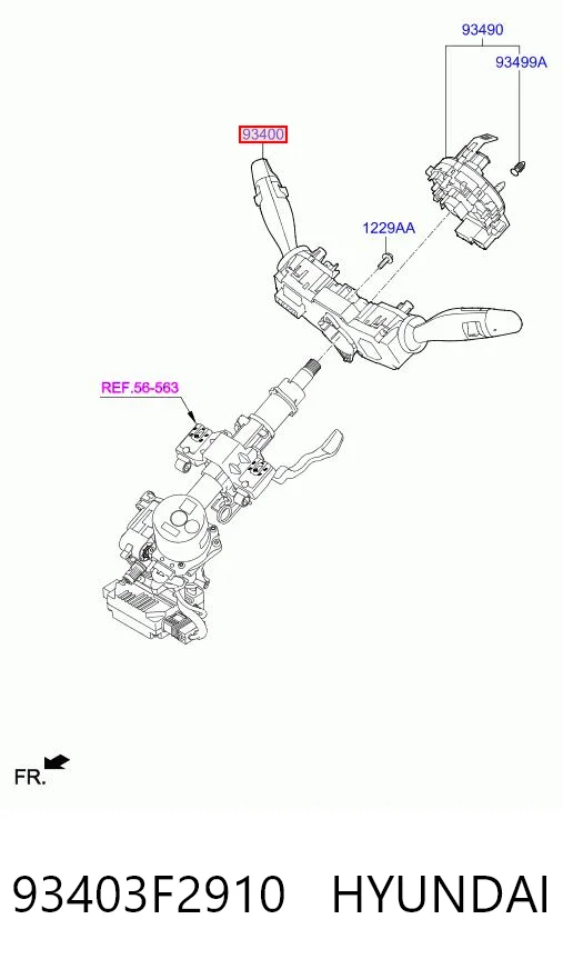 93403F2910 Hyundai/Kia