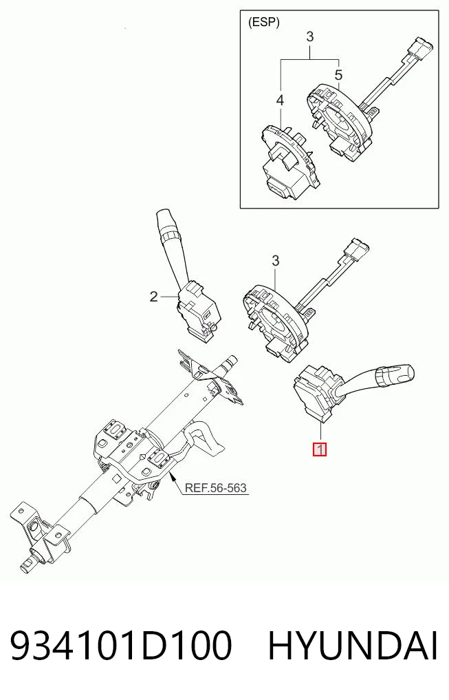 934101D100 Hyundai/Kia