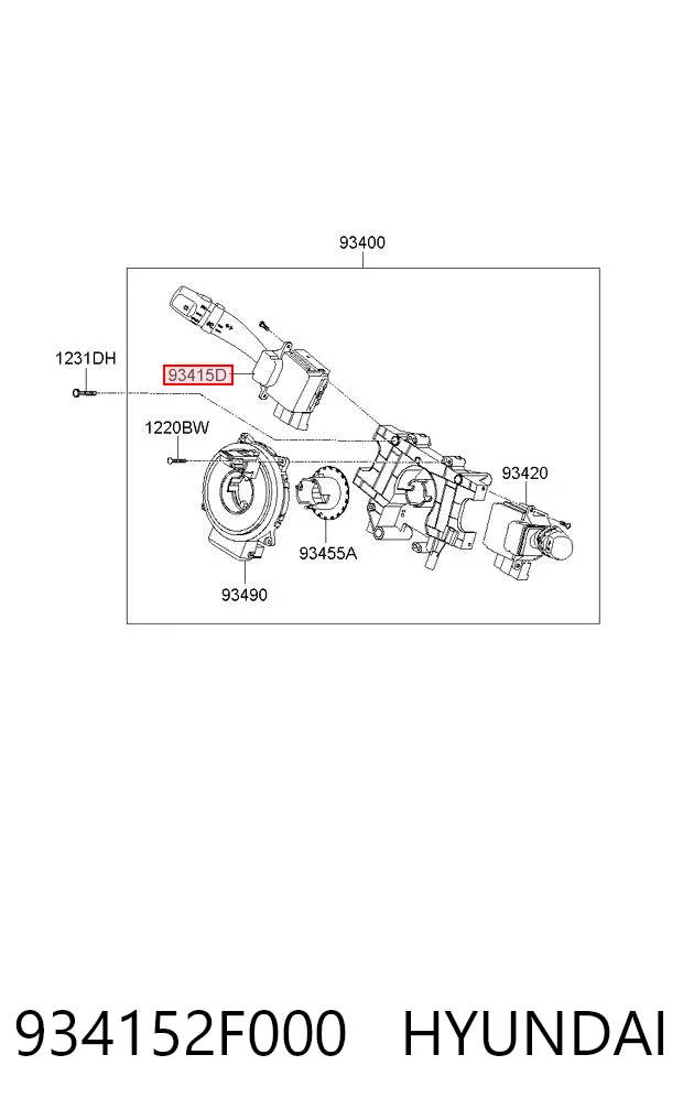 934152F000 Hyundai/Kia 