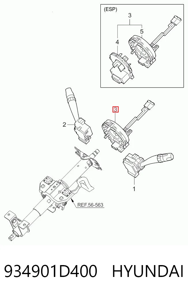 934901D400 Hyundai/Kia