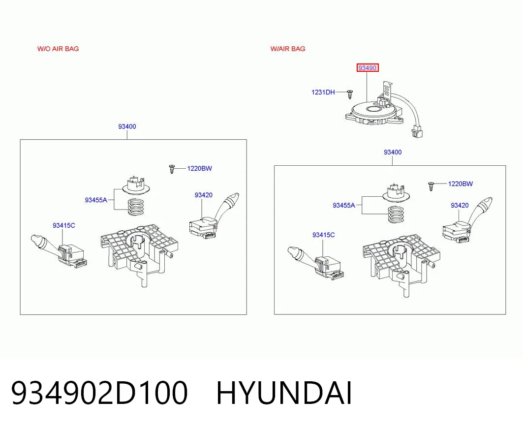 934902D100 Hyundai/Kia