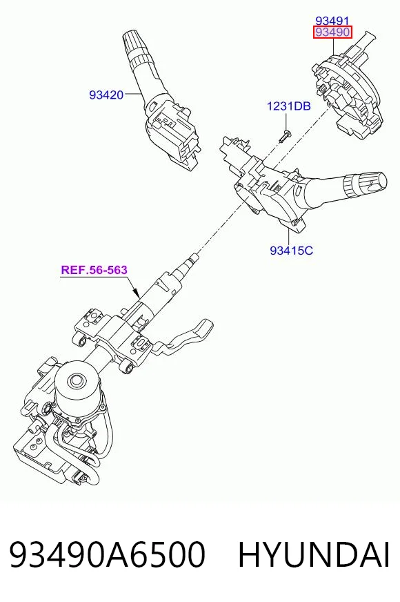 93490A6500 Hyundai/Kia