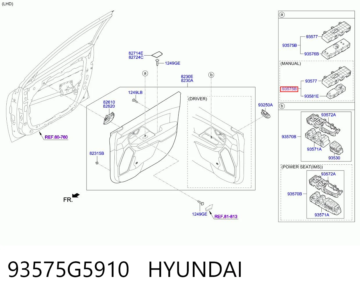 93575G5910 Hyundai/Kia 