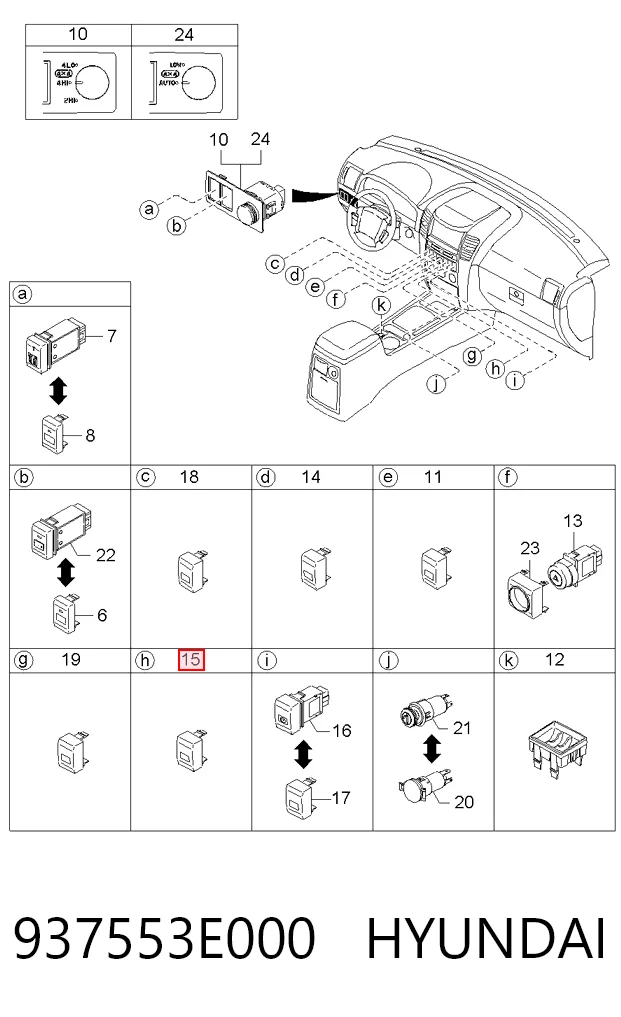 937553E000 Hyundai/Kia