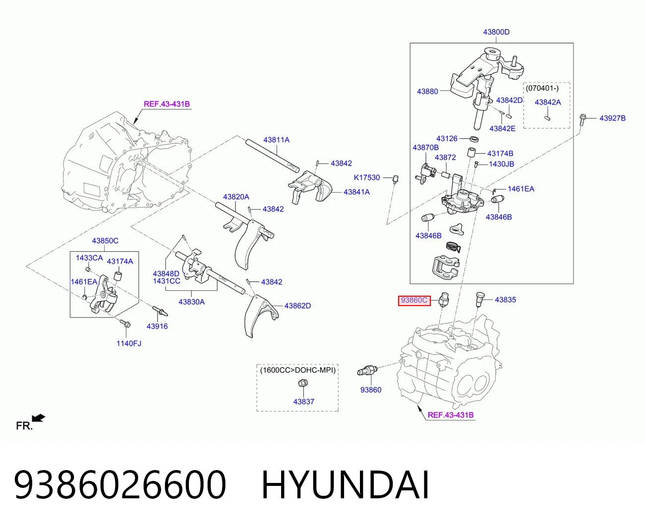 9386026600 Hyundai/Kia