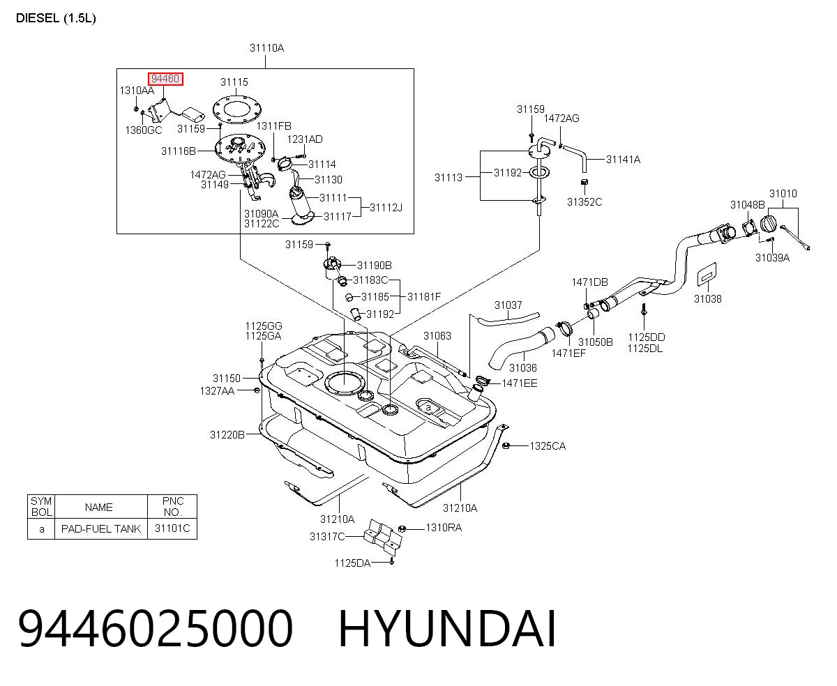 9446025000 Hyundai/Kia