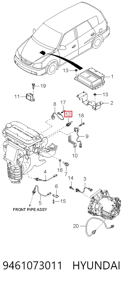 9461073011 Hyundai/Kia