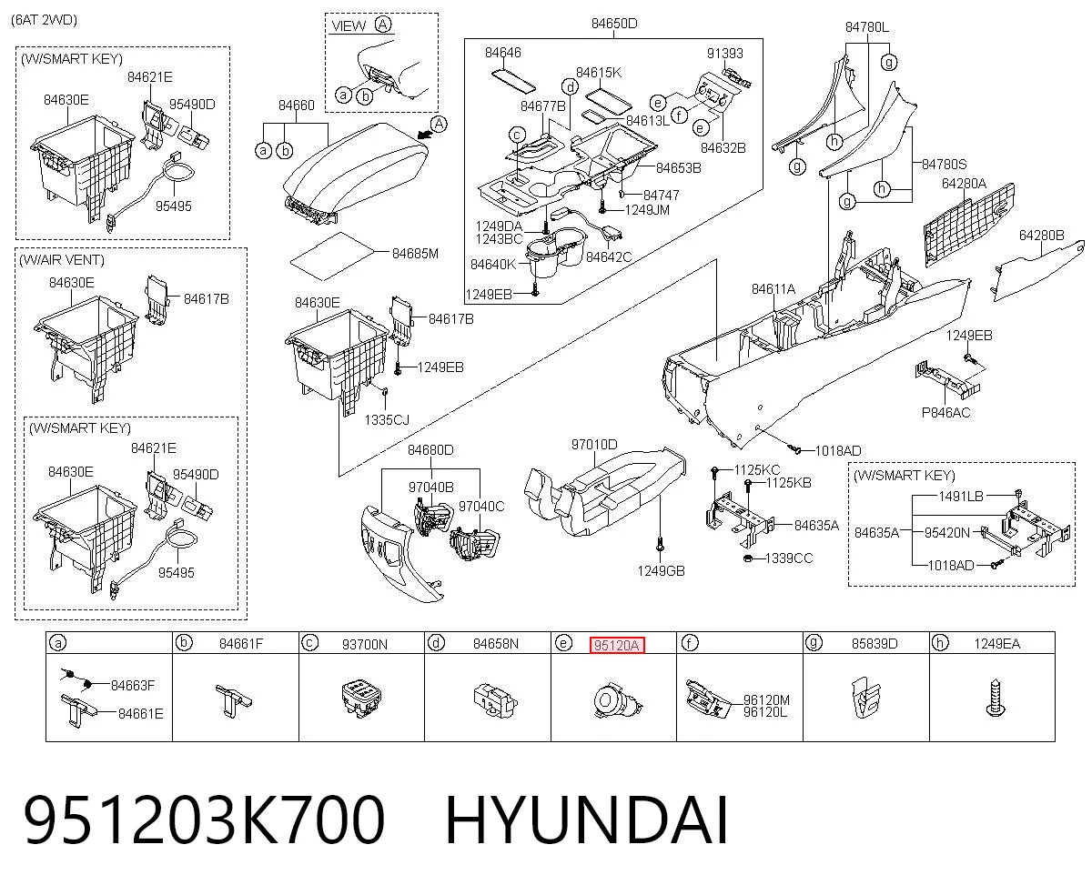 951203K700 Hyundai/Kia