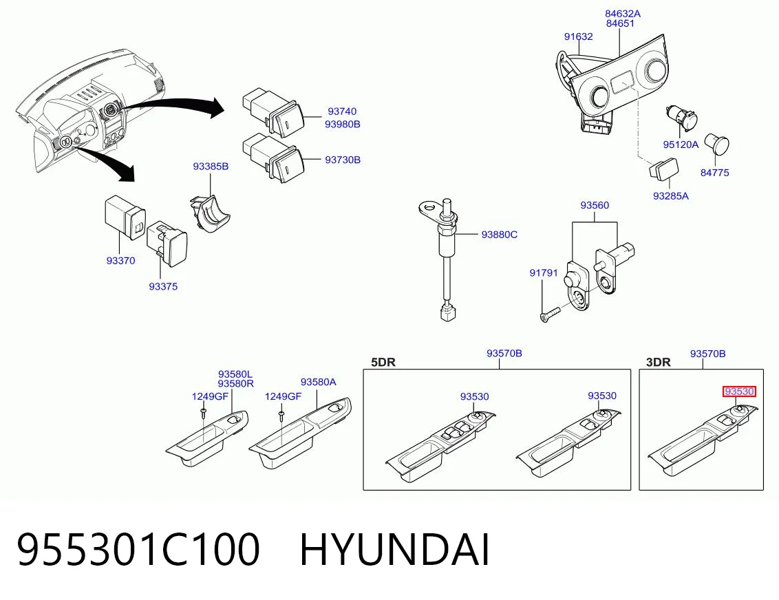 955301C100 Hyundai/Kia