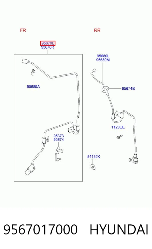 9567017000 Hyundai/Kia