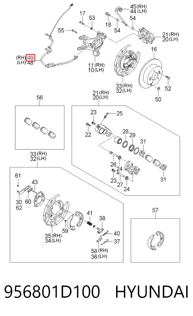 956801D100 Hyundai/Kia