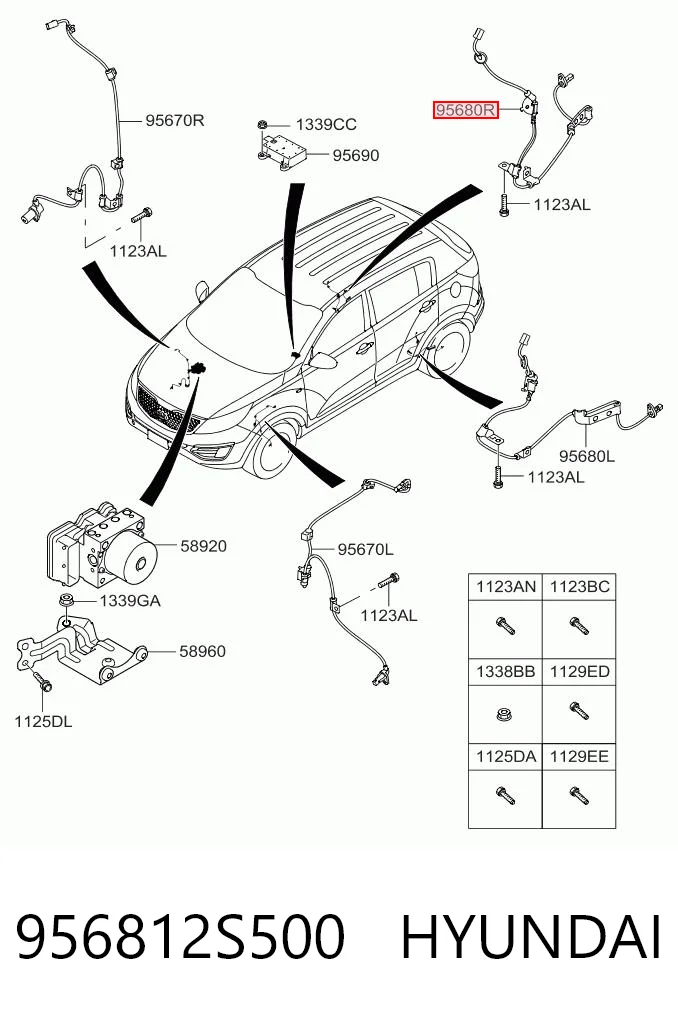 956812S500 Hyundai/Kia