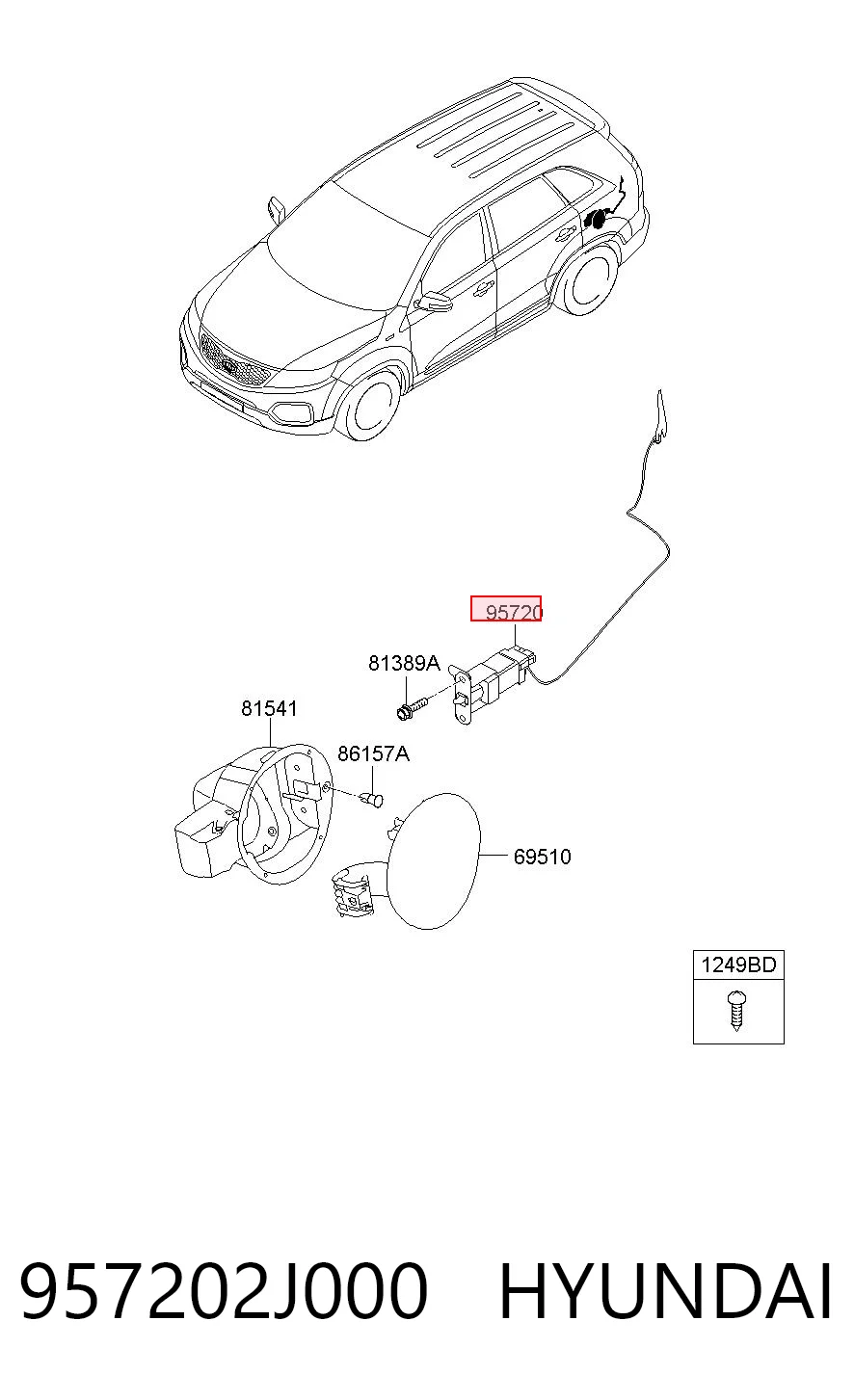 957202J000 Hyundai/Kia