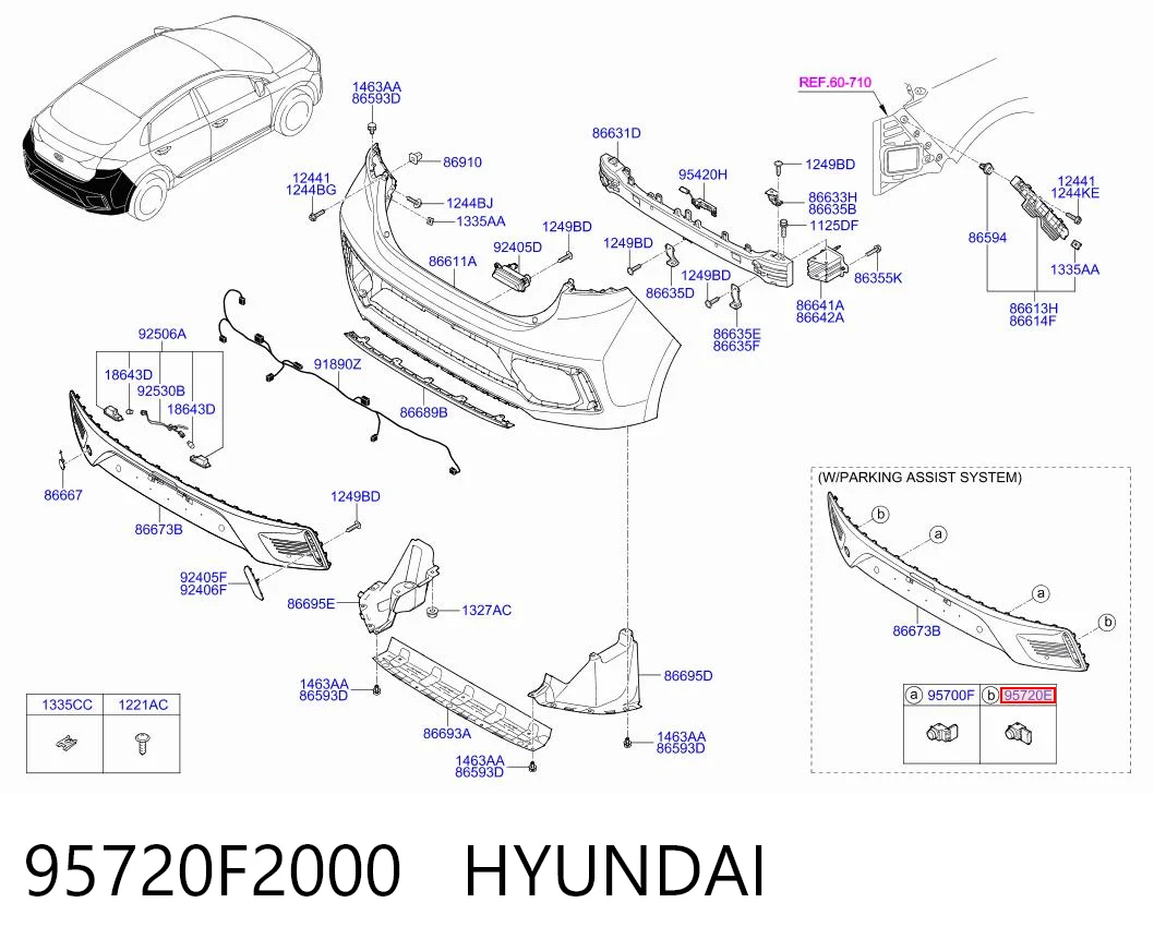 95720F2000 Hyundai/Kia 