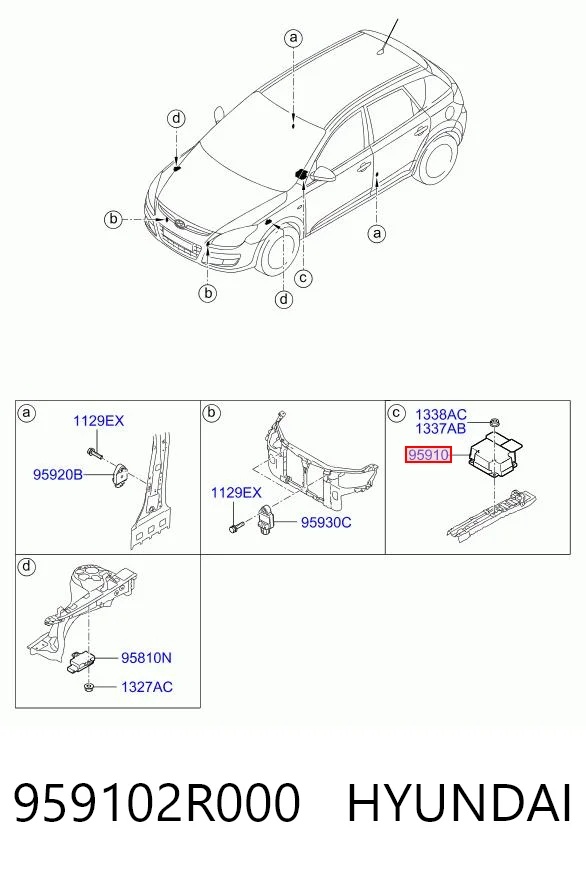 959102R000 Hyundai/Kia