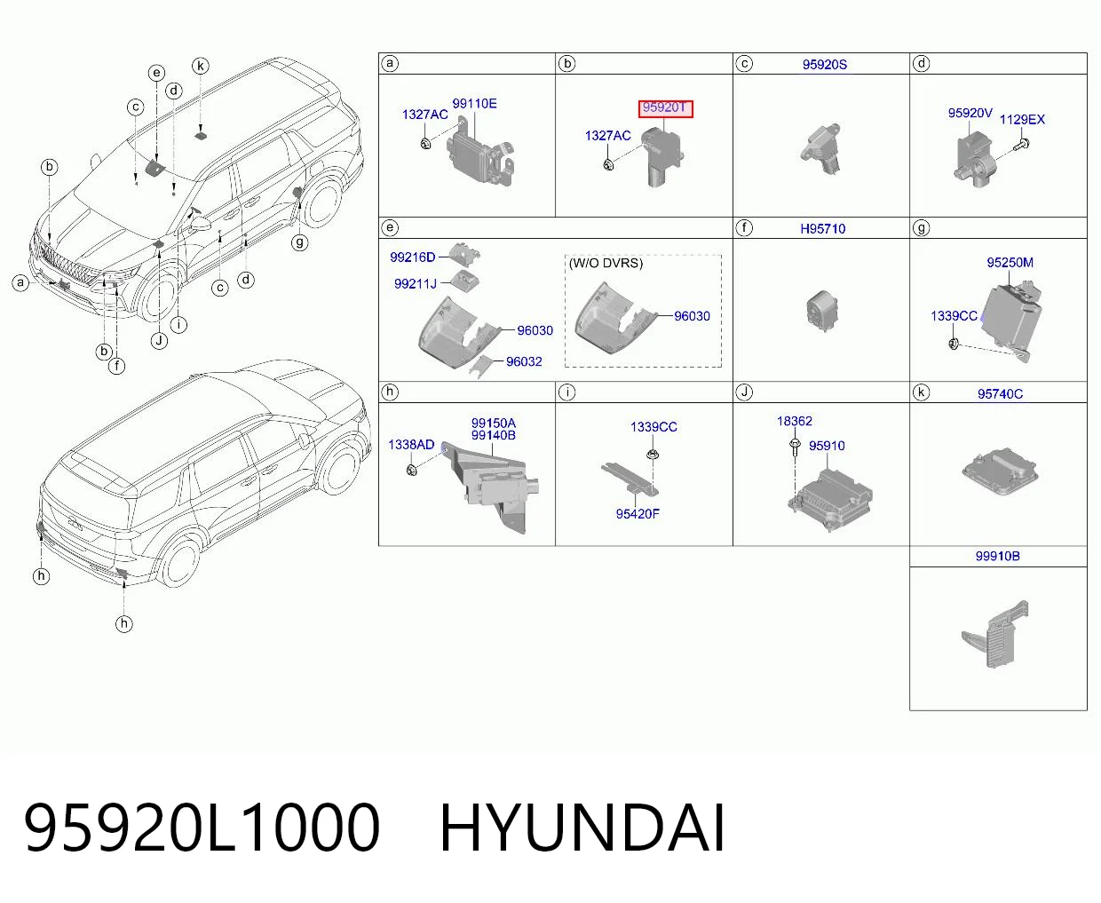 95920L1000 Hyundai/Kia
