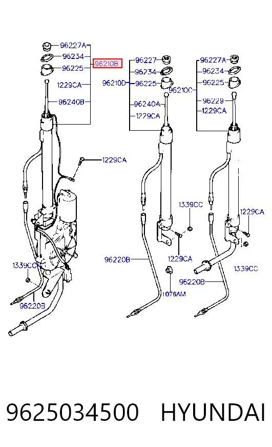 Antena Hyundai Sonata III Y-3 ao melhor preço